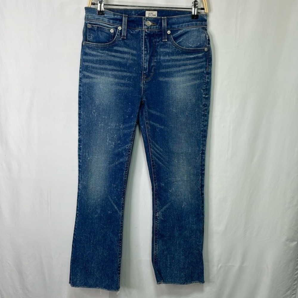 🍓 j.Crew denim Billie Demi boot crop jeans